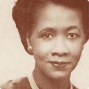 Dorothy Height as a young woman, civil rights activist